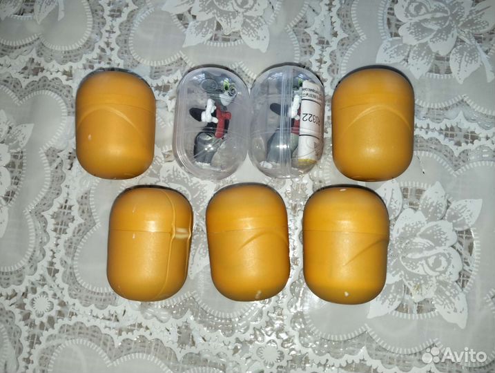 Игрушки из киндера супергерои, кот Том, Аватар