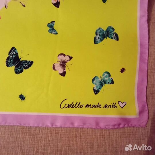 Платки,шарфы Италия Codelllo,шелк вискоза