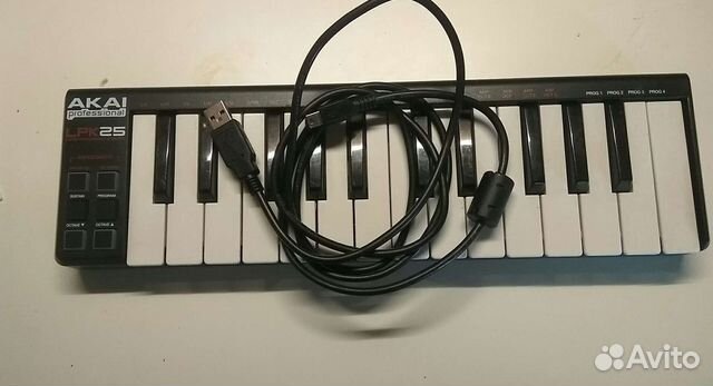 Akai PRO LPK25 midi-клавиатура с USB-разъемом купить в Москве | Хобби и ...
