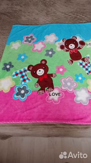 Одеяло байковое детское новое