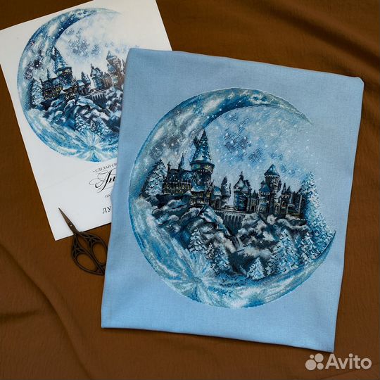 Вышивка крестом Хогвартс