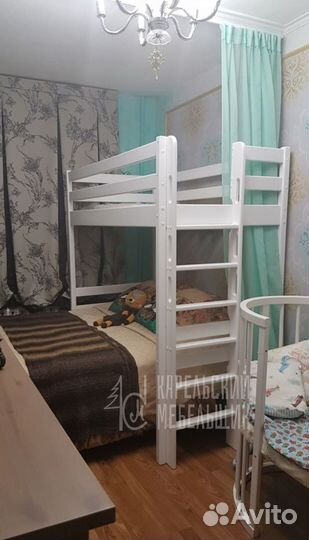 Кровать чердак