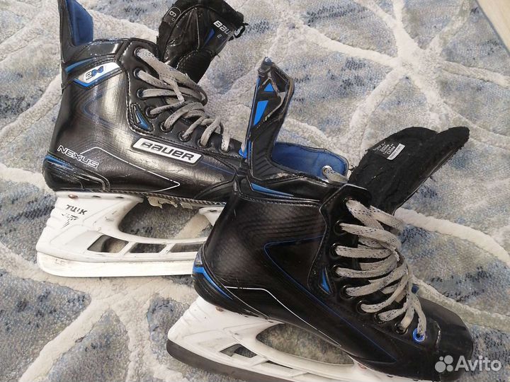 Хоккейные коньки bauer 39 размер