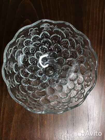 Конфетница креманка на ножке Чехословакия