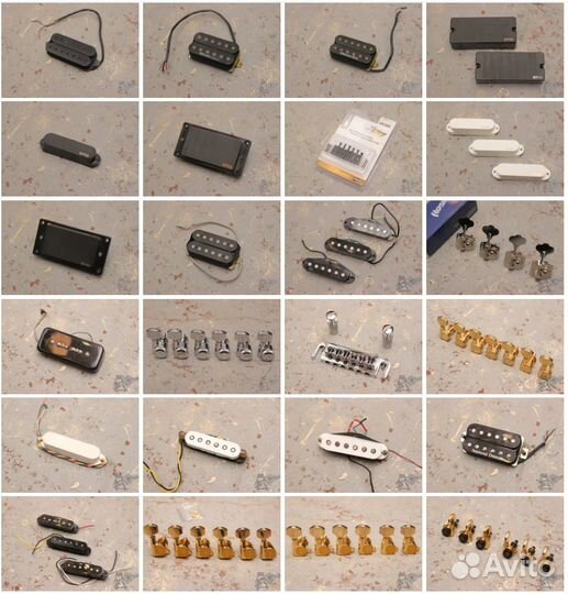 Звукосниматель, фурнитура для электрогитары