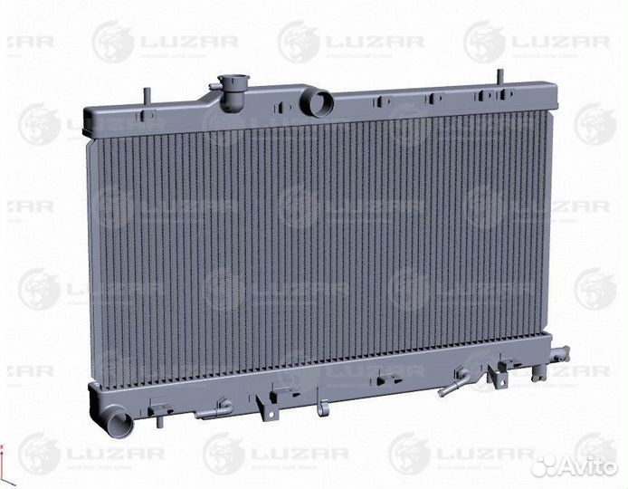 Радиатор subaru impreza 00- LRC221LE luzar
