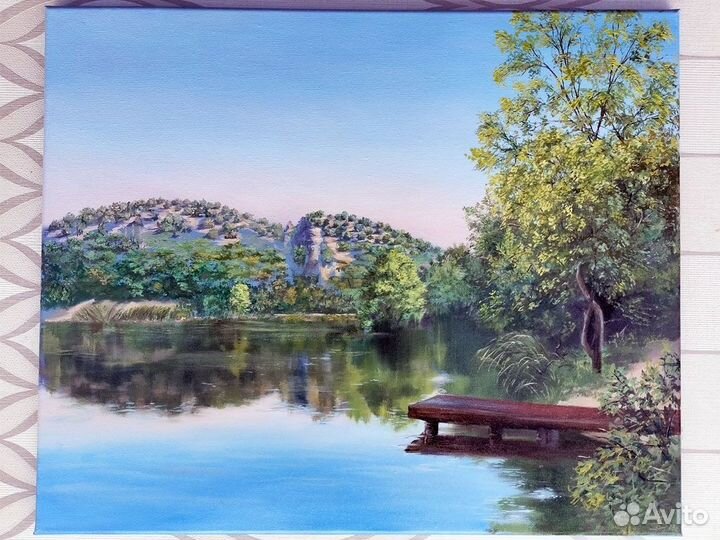 Картина маслом Крым, Торопова дача, Севастополь