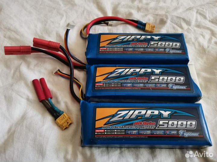 Аккумуляторы Lipo (Li-Po) б/у разное состояние