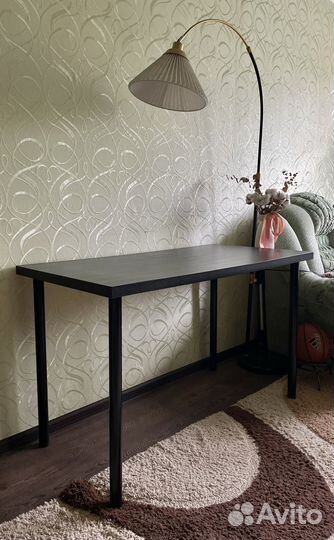 Письменный стол - IKEA linnmon, 100x60 см, черный