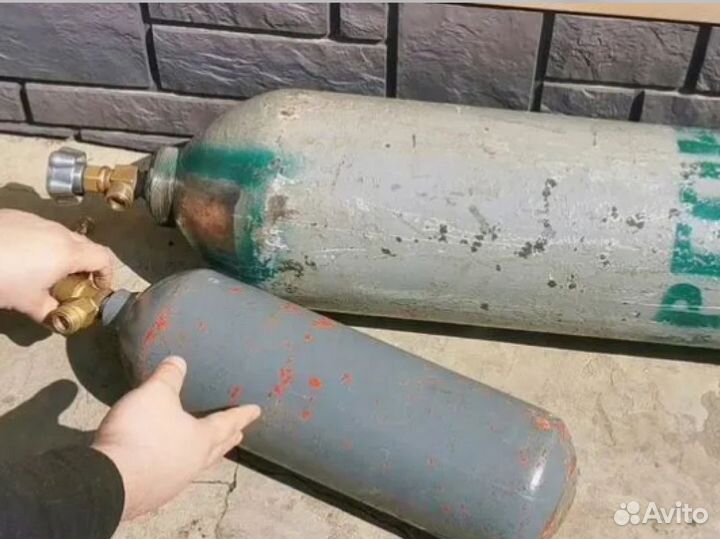 Аргон / Газовый баллон / 10л