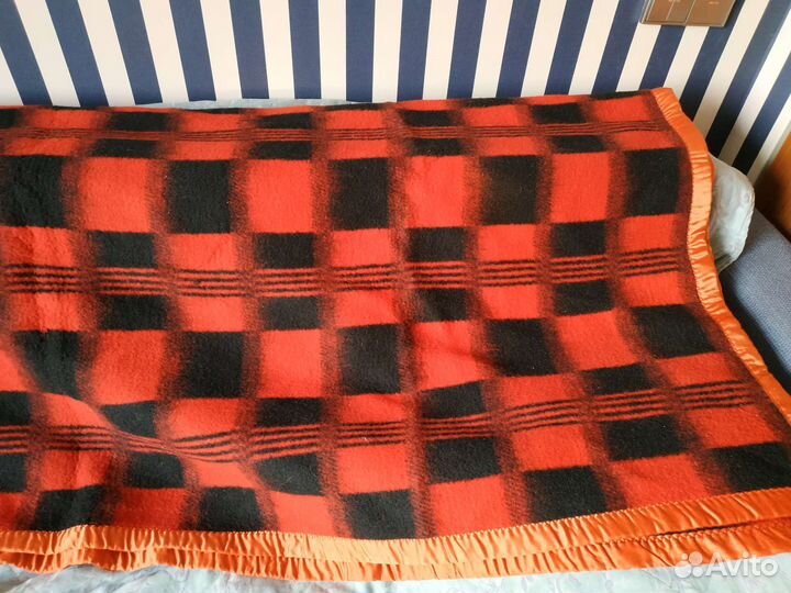 Покрывало одеяло плед шерсть