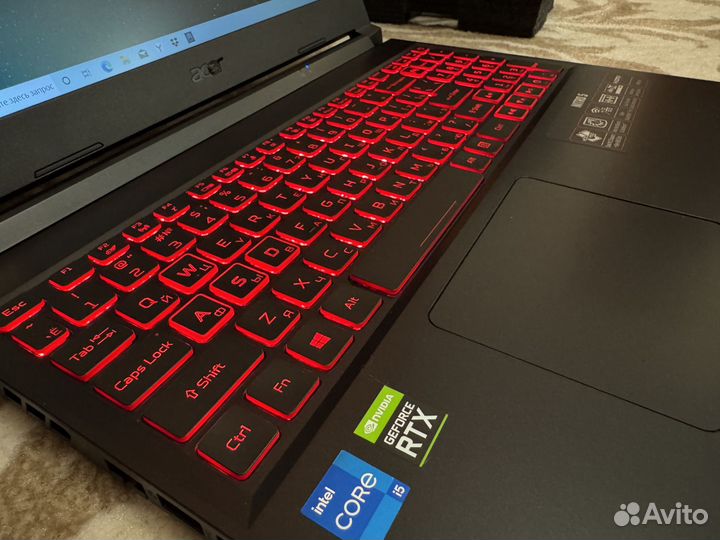 Игровой Acer Nitro 5 (i5 11400H, RTX3050, 8Gb)