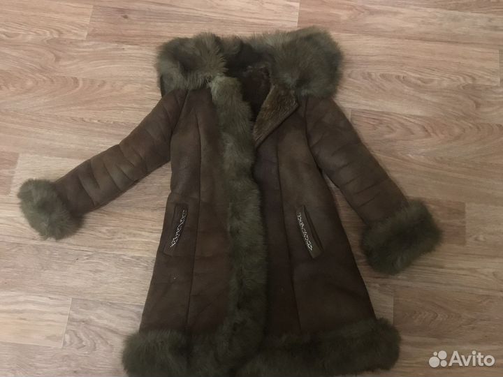 Дубленка для девочки