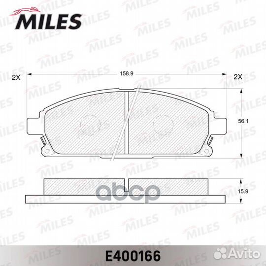 Колодки тормозные nissan primera (P12) 02/alme