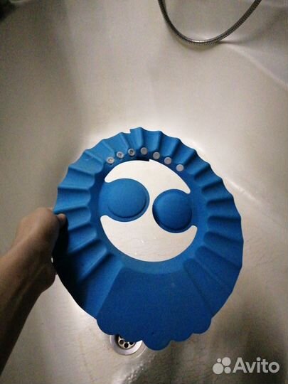 Шапка для мытья головы без слез, круг для купания