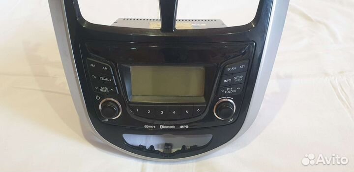 Магнитола hyundai solaris
