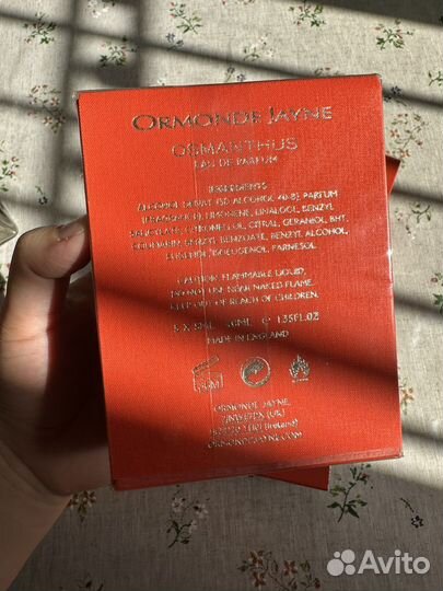 Ormonde jayne osmanthus champaca levant