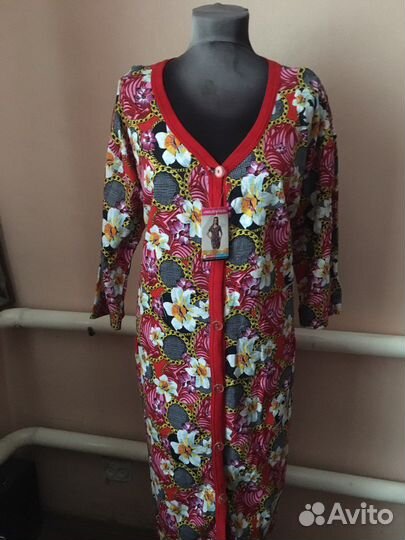 Халат байковый