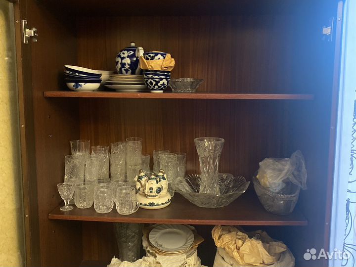 Хрустальная посуда СССР