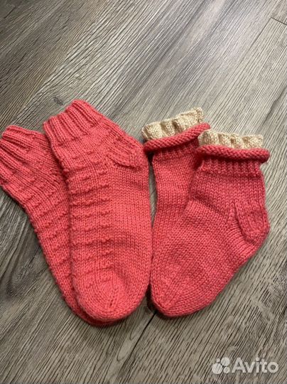 Носки вязаные детские