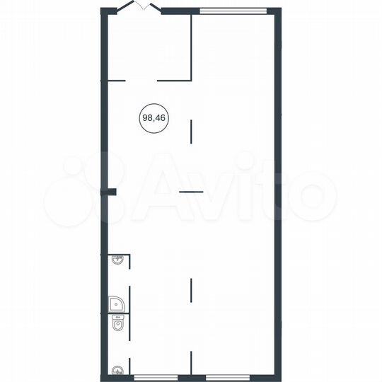 Свободного назначения, 98.46 м²