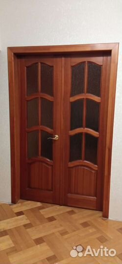 Двери межкомнатные с коробкой деревянные