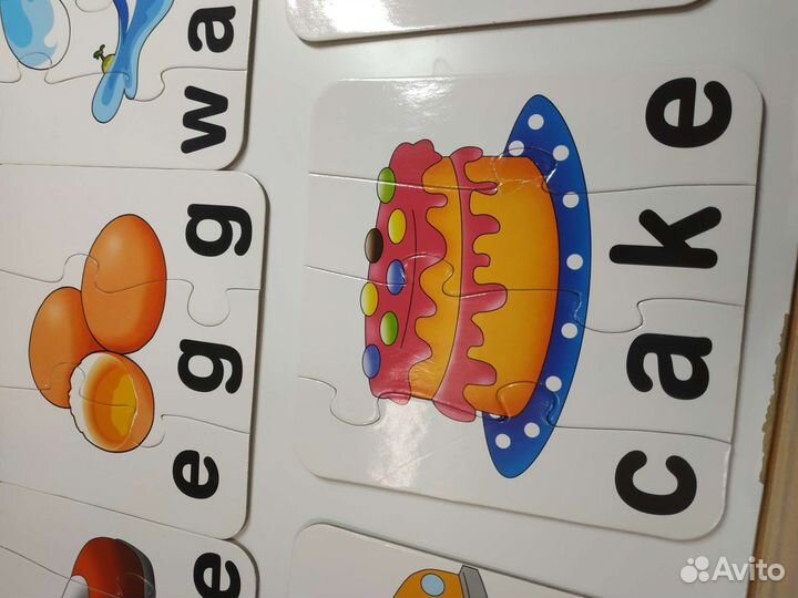 Английский пазл собираем слова