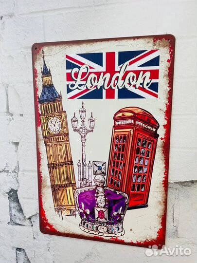 Декор на стену London