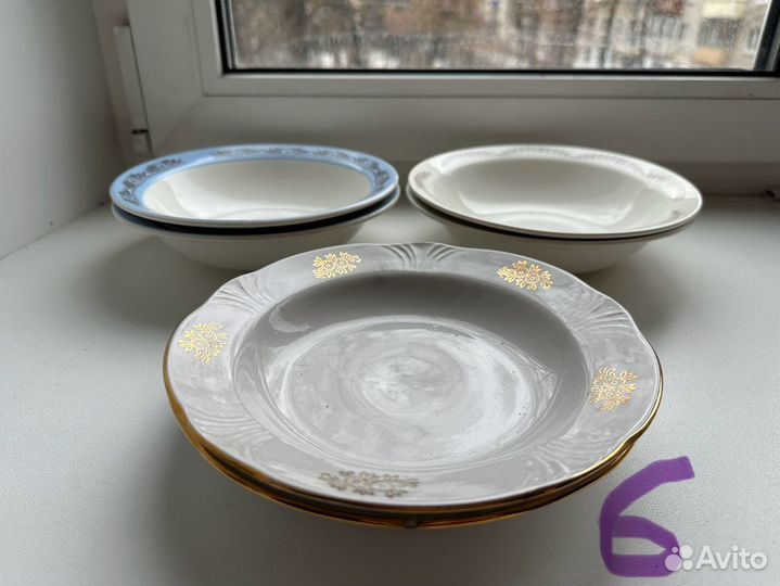Тарелки в ассортименте