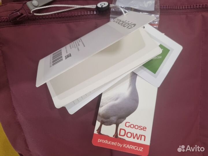 Пуховик куртка детская зимняя 140