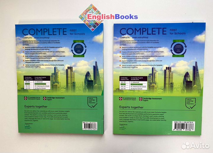 Complete First for schools, комплект (sb,wb,cd)