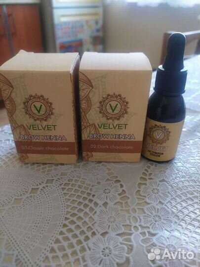 Хна для бровей brow henna