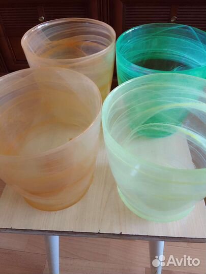 Горшок стеклянный для орхидей