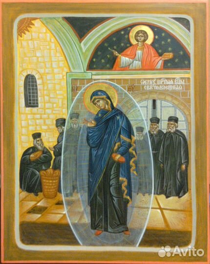 Икона рукописная