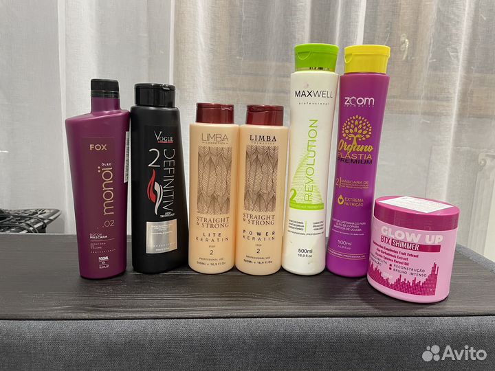 Кератин, ботокс составы для волос