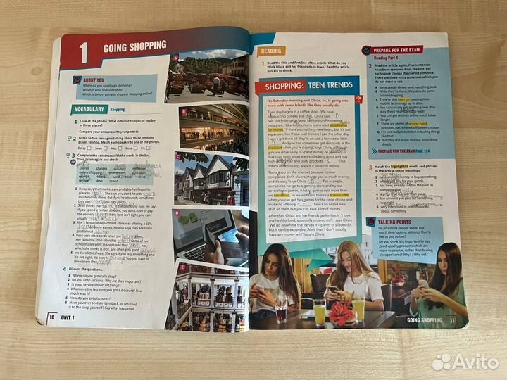 Учебник+рабочая тетрадь Cambridge English Prepare5