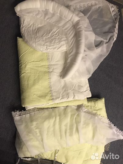 Бортики в кроватку 2 вида