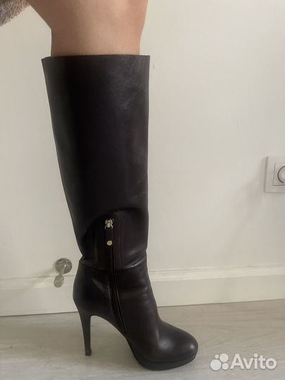Сапоги женские натуральная кожа 38