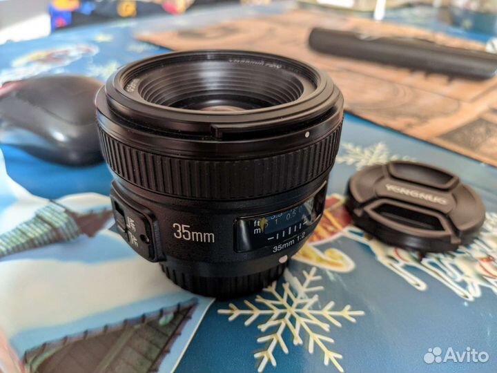 Объектив yongnuo 35mm f2.0 Nikon F байонет