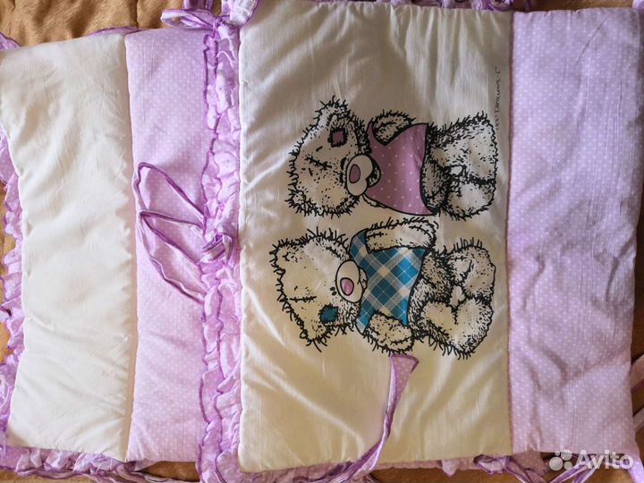 Бортики в кроватку