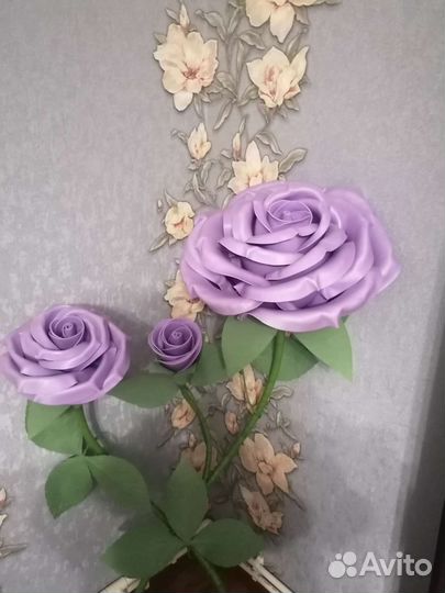 Цветы - изолон