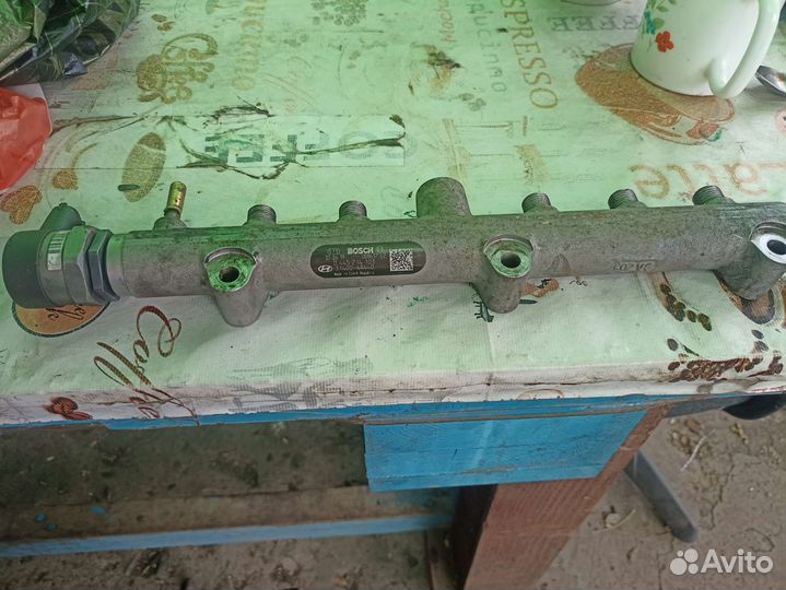 Топливная рампа хундай гранд старекс фирмы бош