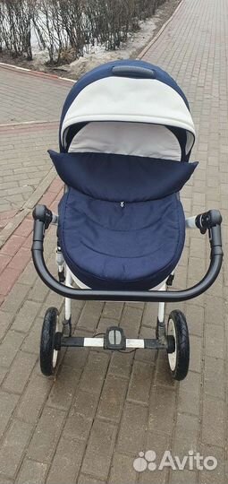 Коляска Riko bruno 3 в 1 экокожа
