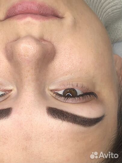 Перманент губ, бровей, межресничка. Удаление