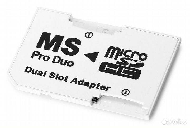 Адаптер 2x Micro SD TF Sony MS Pro Duo