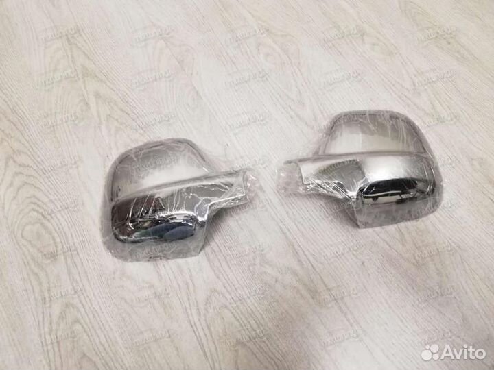 Накладки на зеркала (хром) Peugeot Expert 2016-нв