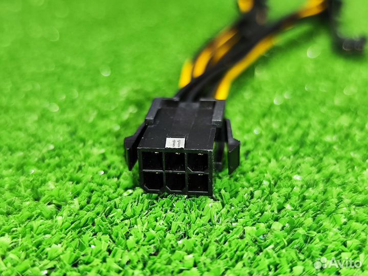 Удлинитель питания видеокарты 6pin - 6+2pin Pci-e