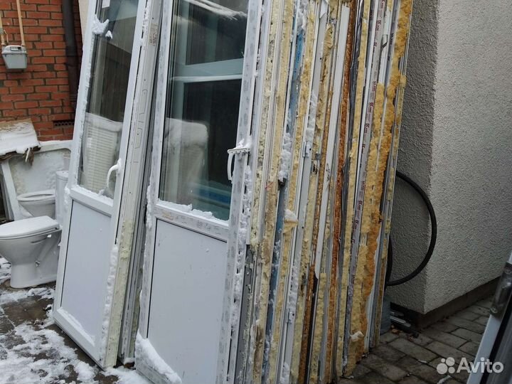 Окна, двери с новостройки
