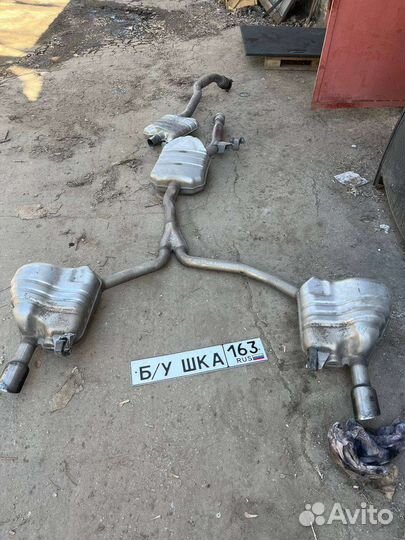Выхлоп из японии Audi A5 8T A4 b8 2.0 tfsi