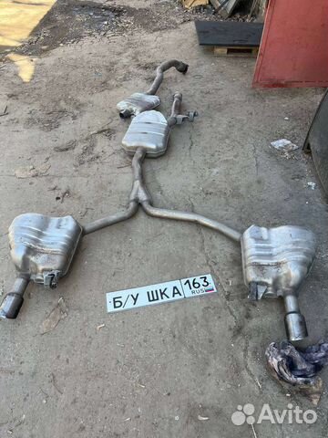 Выхлоп из японии Audi A5 8T A4 b8 2.0 tfsi